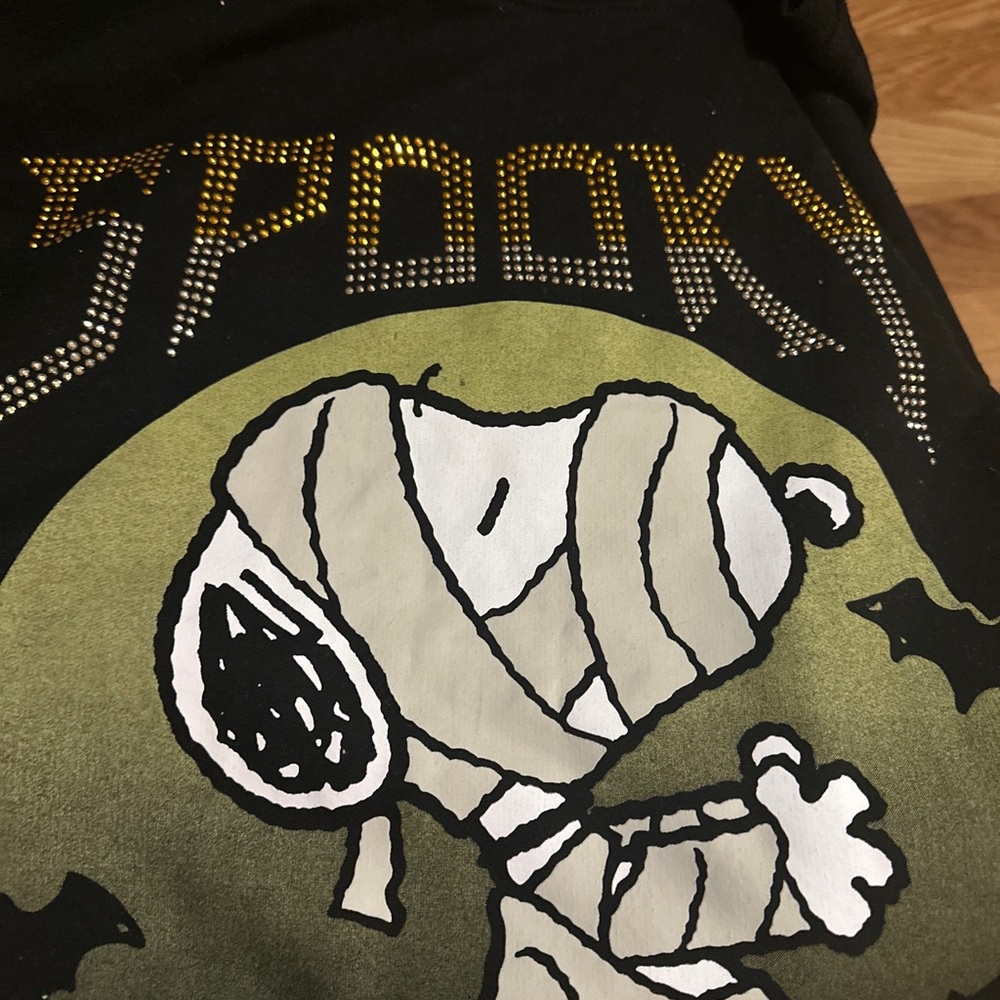 Snoopy sweater medium new with tags